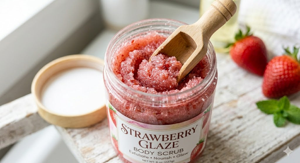 Strawberry Glaze Body Scrub